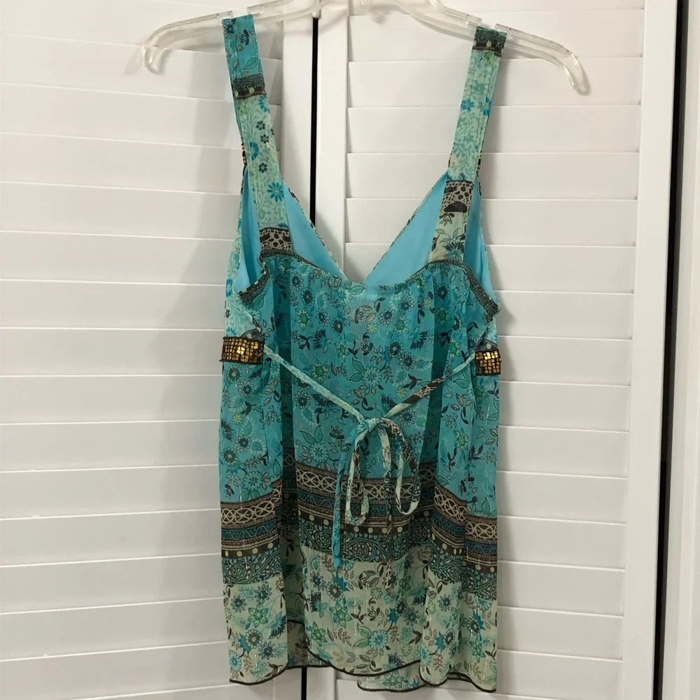 Heart Soul with Sheer Tank Top in Size M —#114 - Picture 5 of 13